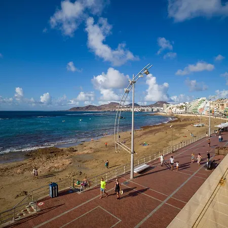 Beachfront In Canteras With Pool Las Palmas de Gran Canaria